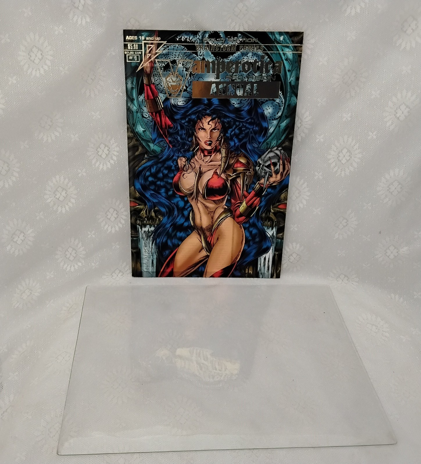 Unread VF/NM 1996 Brainstorm Comics Vamperotica Annual #1 First Print
