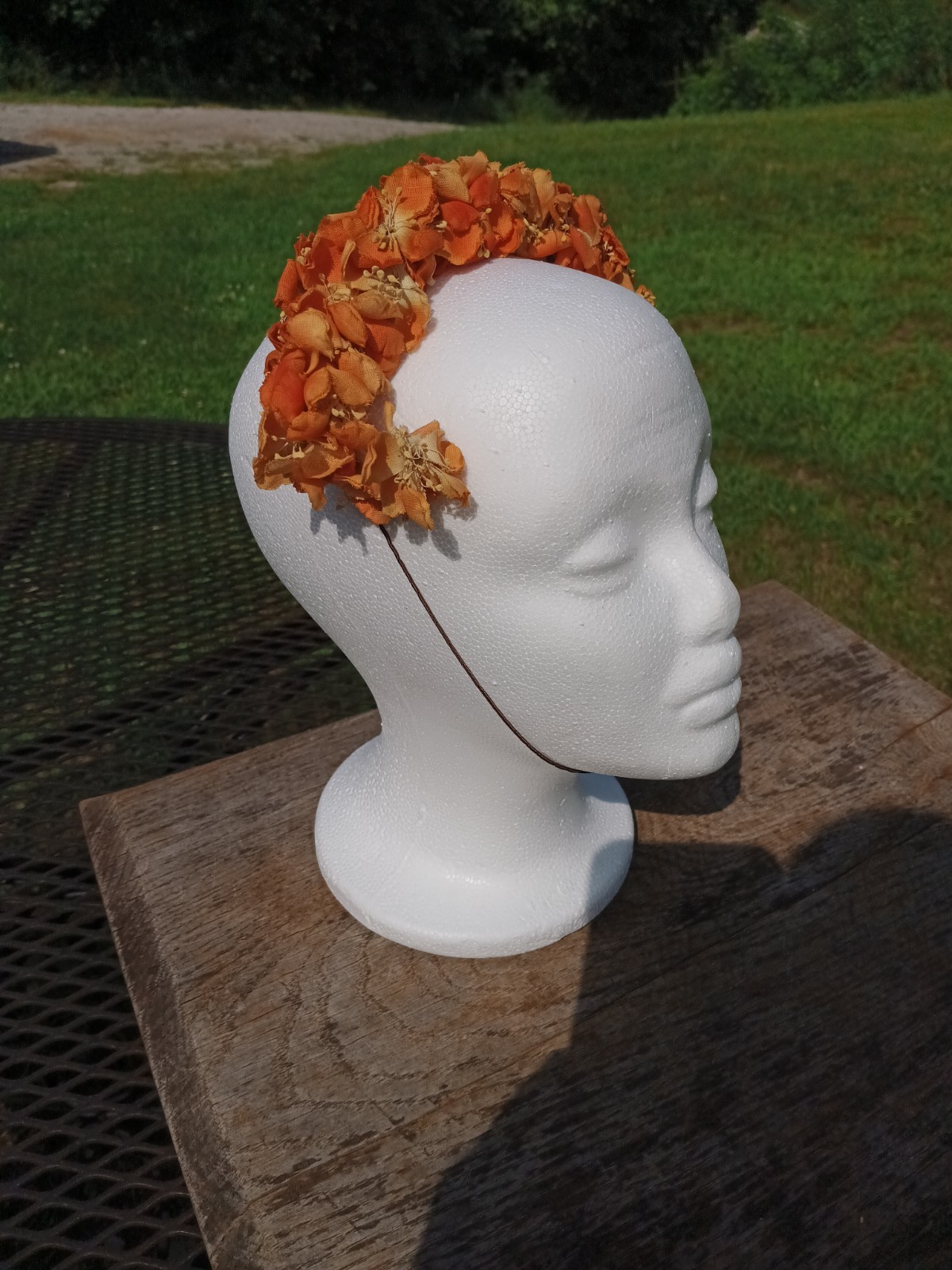 Vintage 1950\'s 1960\'s Women\'s Floral Headband