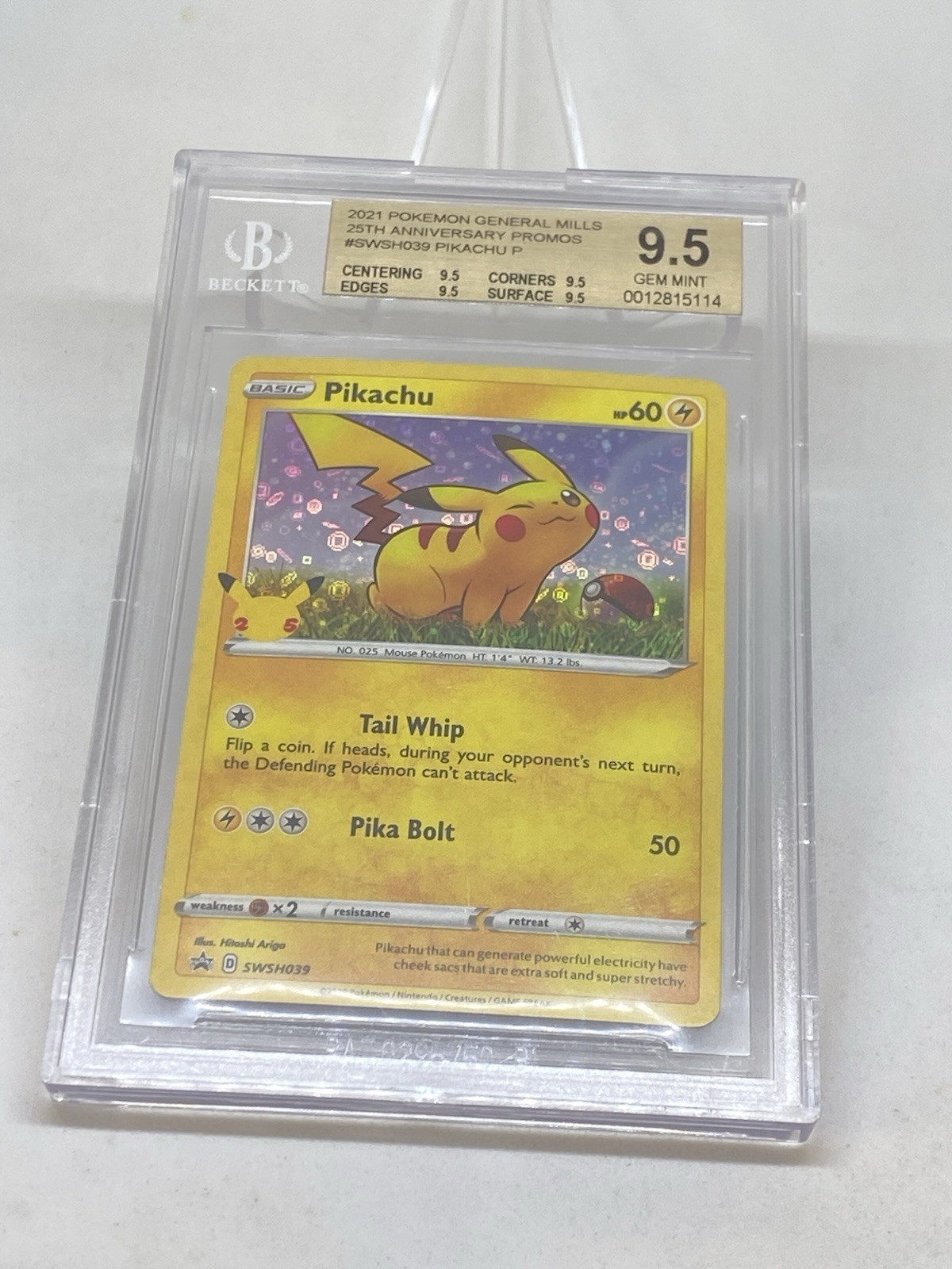 2020 POKÉMON GENERAL MILLS 25th ANNIVERSARY PROMOS BGS All 9.5 QUAD RARE 2020 POKÉMON GENERAL MILLS 25th ANNIVERSARY PROMOS BGS All 9.5 QUAD RARE