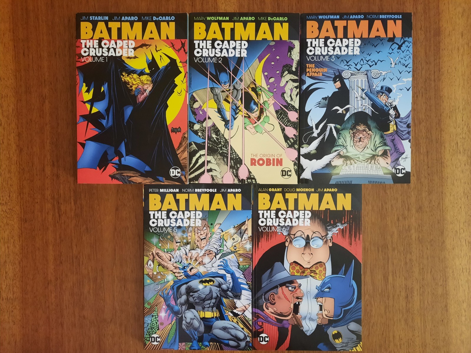 Batman: Caped Crusader Vol 1-3, 5-6 TPB Lot (2018) DC Comics