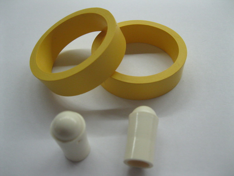 2 YELLOW FLIPPER RUBBER RINGS PREMIUM 1-1/2\