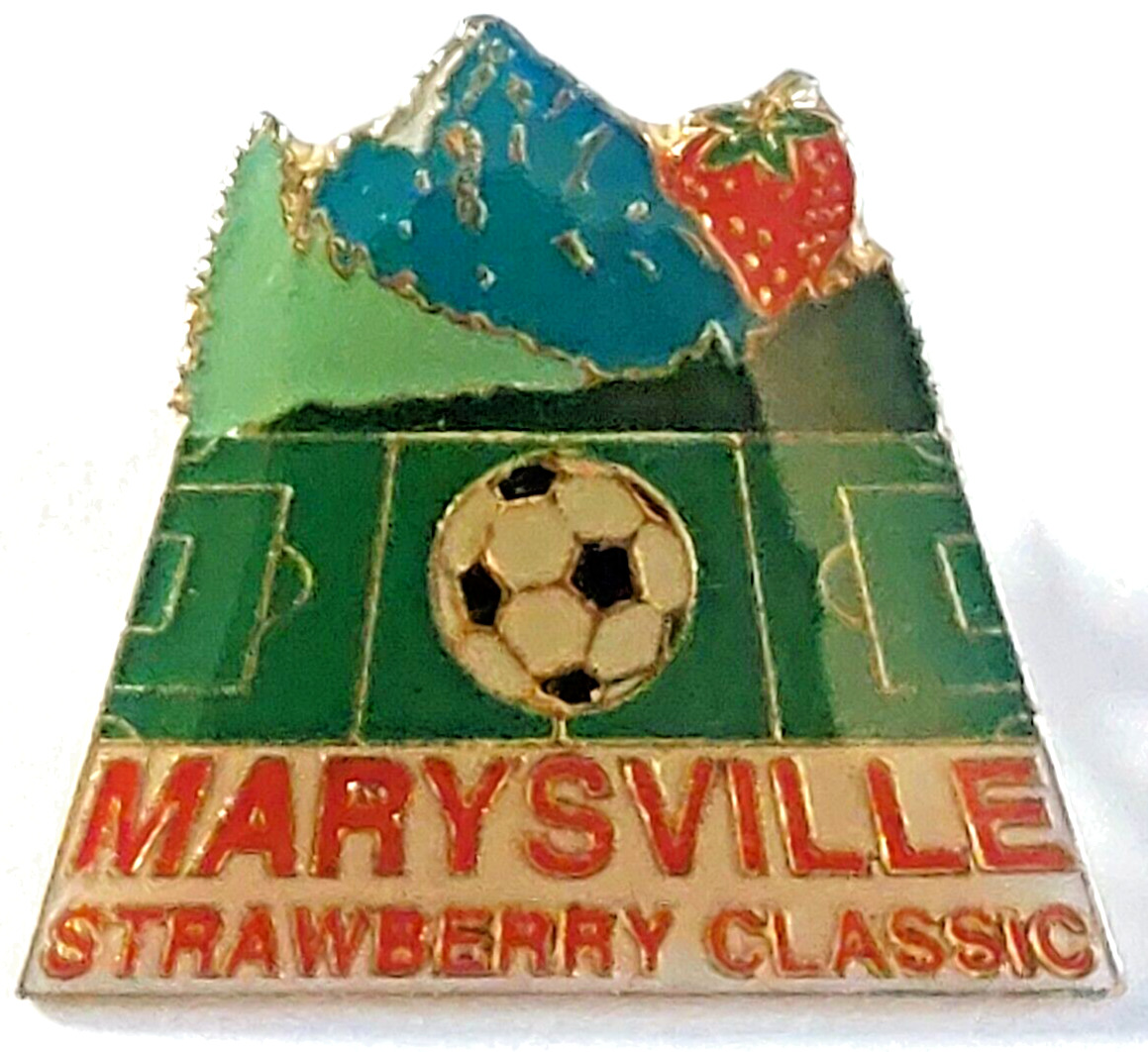 Marysville Strawberry Classic Soccer Tournament Washington Lapel Pin (080223)