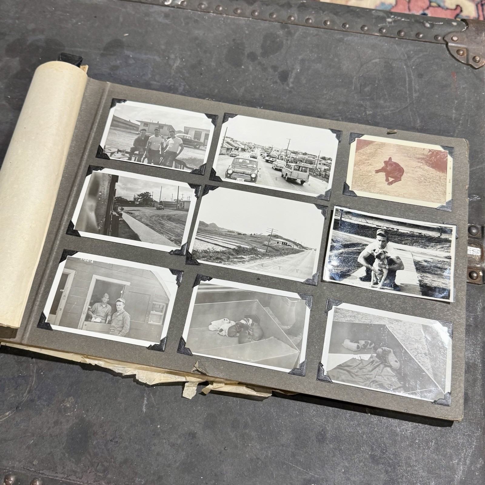 Original US Army 1950s Japan Occupation Okinawa Photo Album