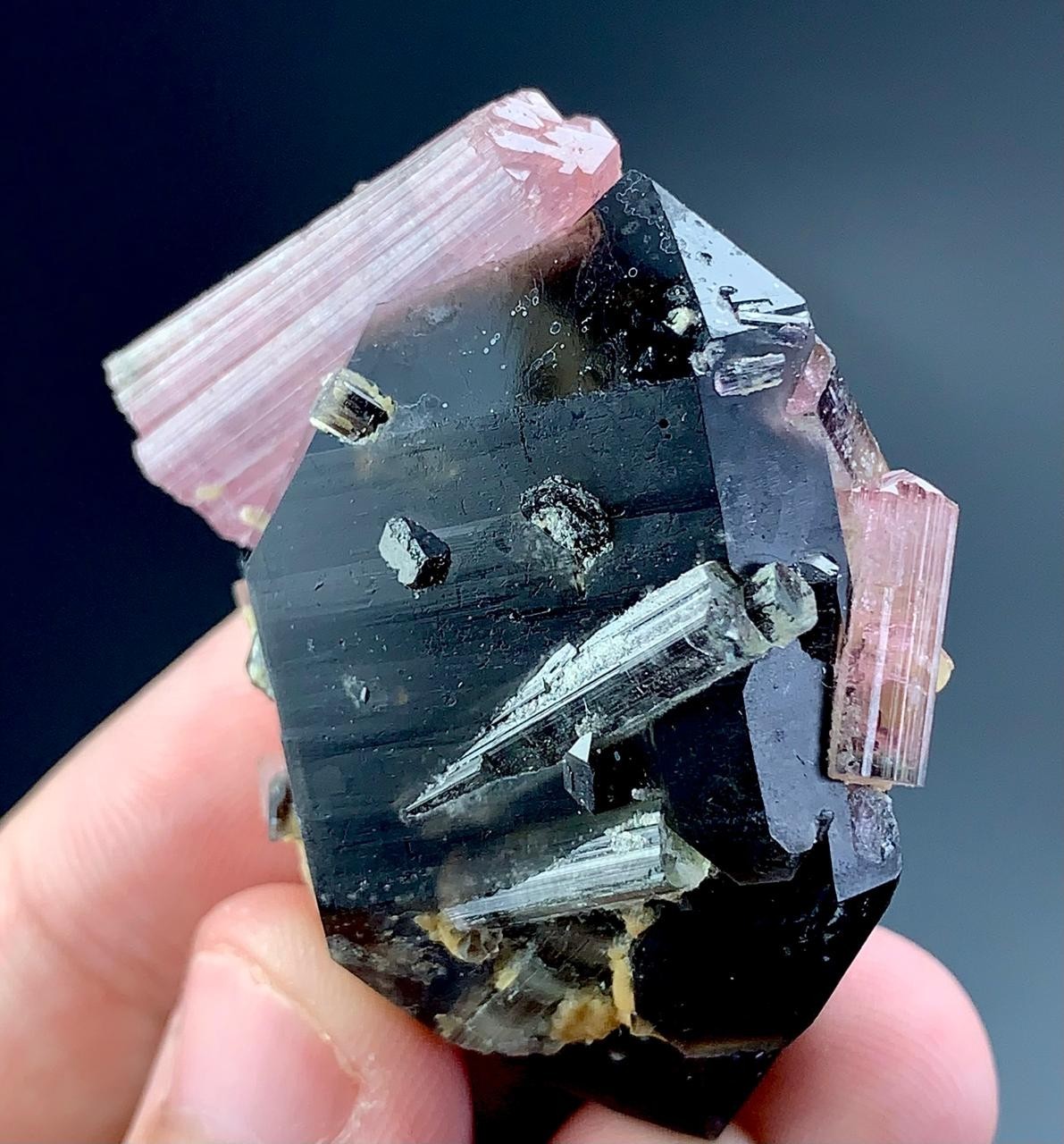 186 Carat Pink Tourmaline Crystal Specimen From Afghanistan