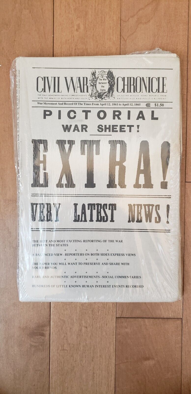 Civil War Chronicle - Reproduction Newspaper