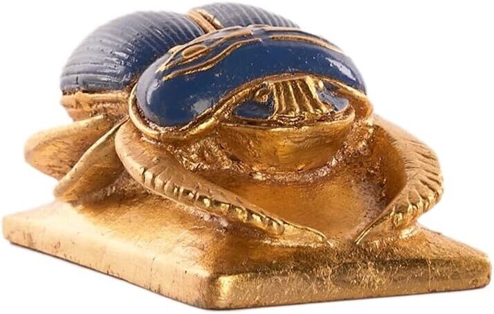 Miniature Model of Scarab Beetle Statue - Symbol of Ancient Egyptian Protection
