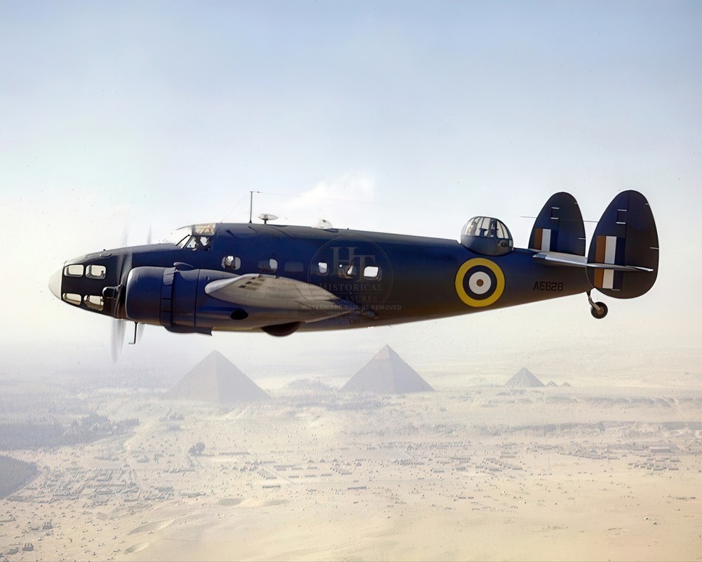 Cairo Pyramids RAF Lockheed Hudson VI 8x10 Glossy Photo Print HT8479891