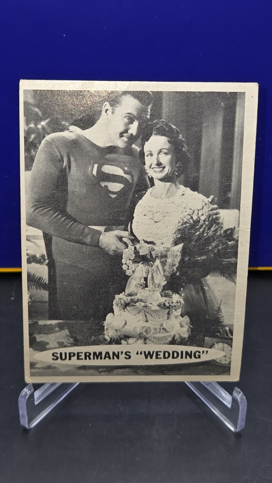 1966 Topps Series 1 Superman\'s Wedding #42 VINTAGE 1966 Topps Series 1 Superman\'s Wedding #42 VINTAGE