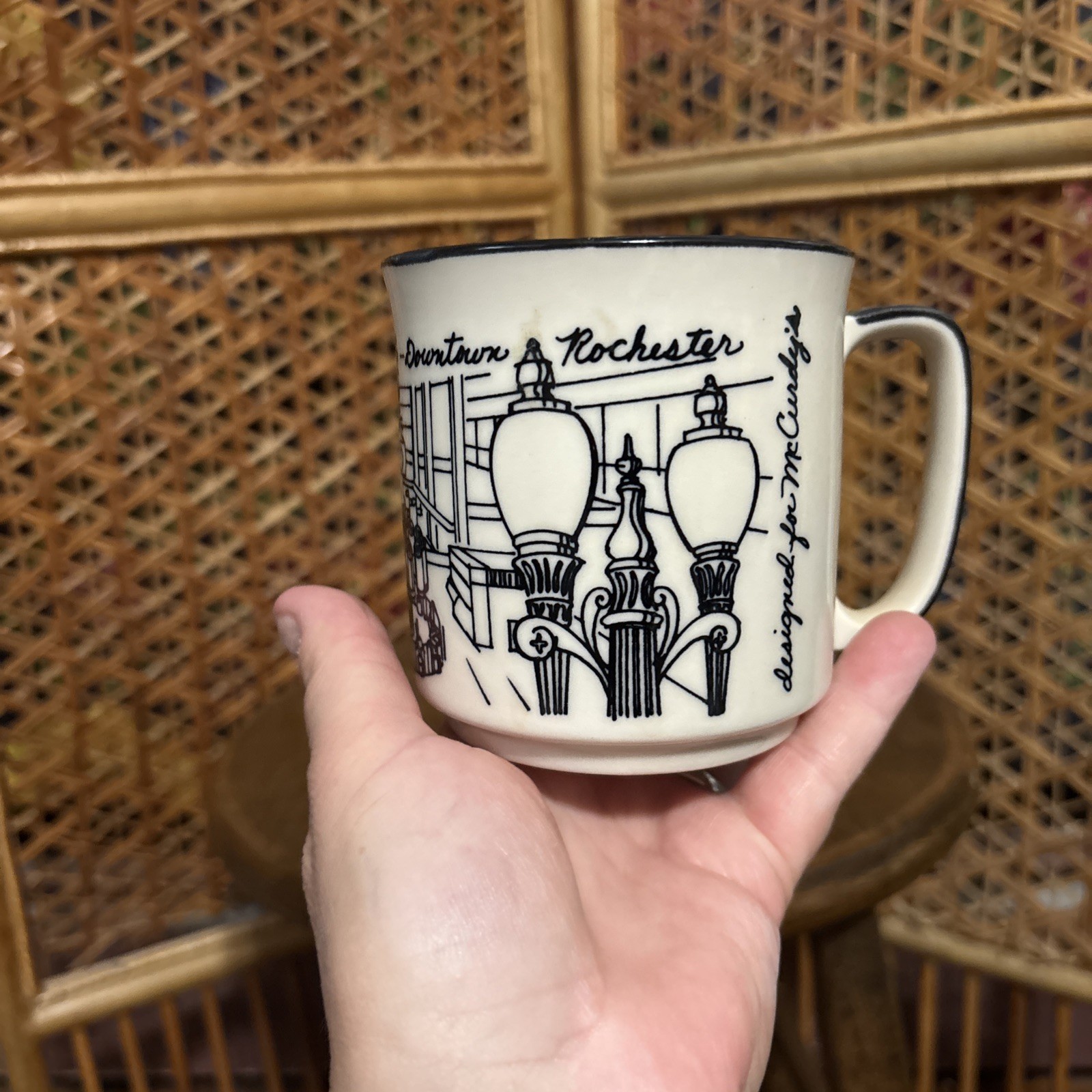Vintage Downtown Rochester Mug