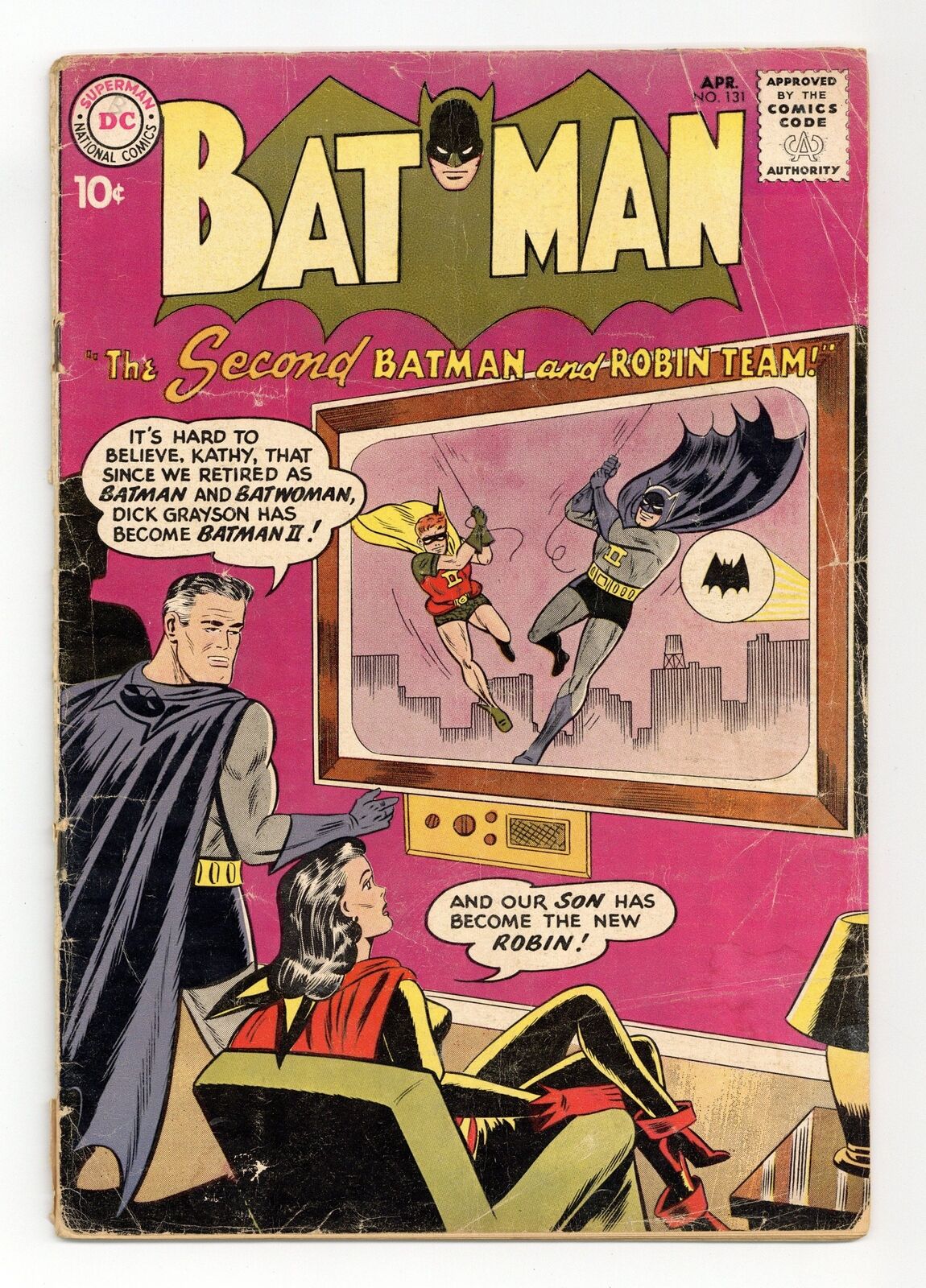Batman #131 GD 2.0 1960
