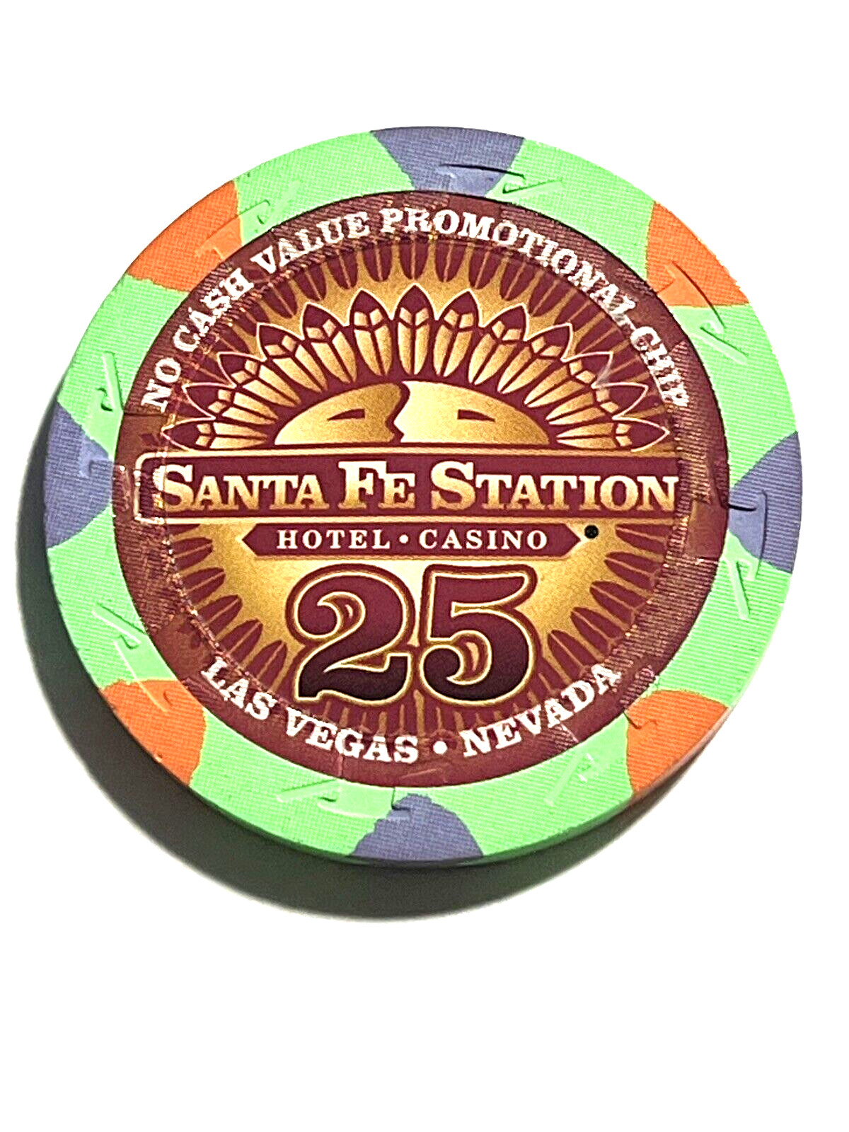 -VINTAGE NEVADA-**SANTA FE STATION** 25 Promotional  Las Vegas Nevada