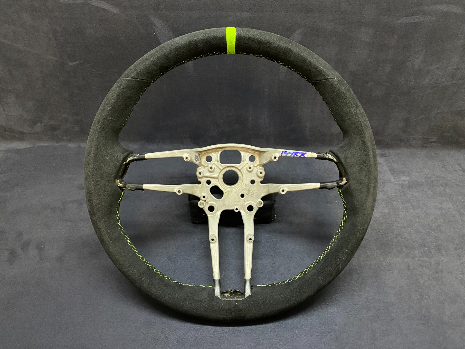 OEM PORSCHE GT3 911 912 CARRERA TAYCAN PANAMERA 992 ALCANTARA GREEN MARK NEW