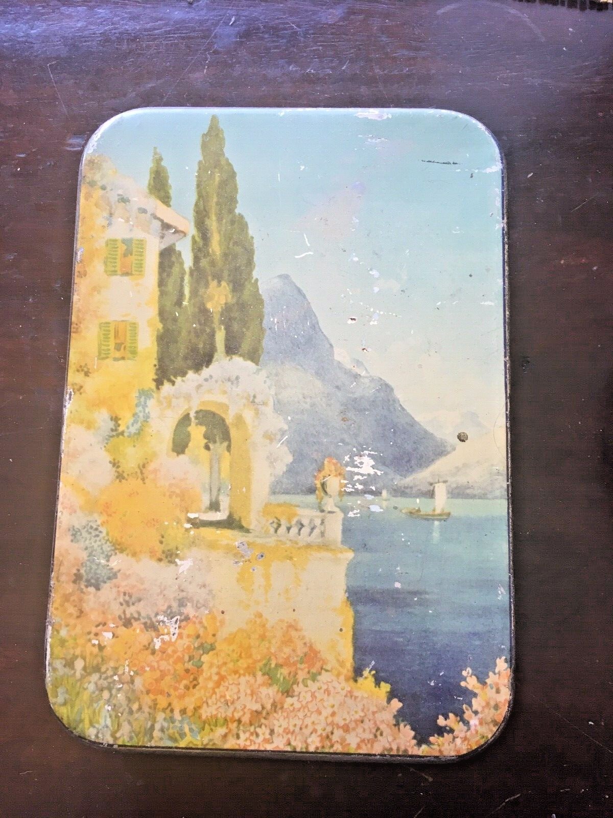 Vintage Advertising Tin Harry Vincent LTD England Bluebird 