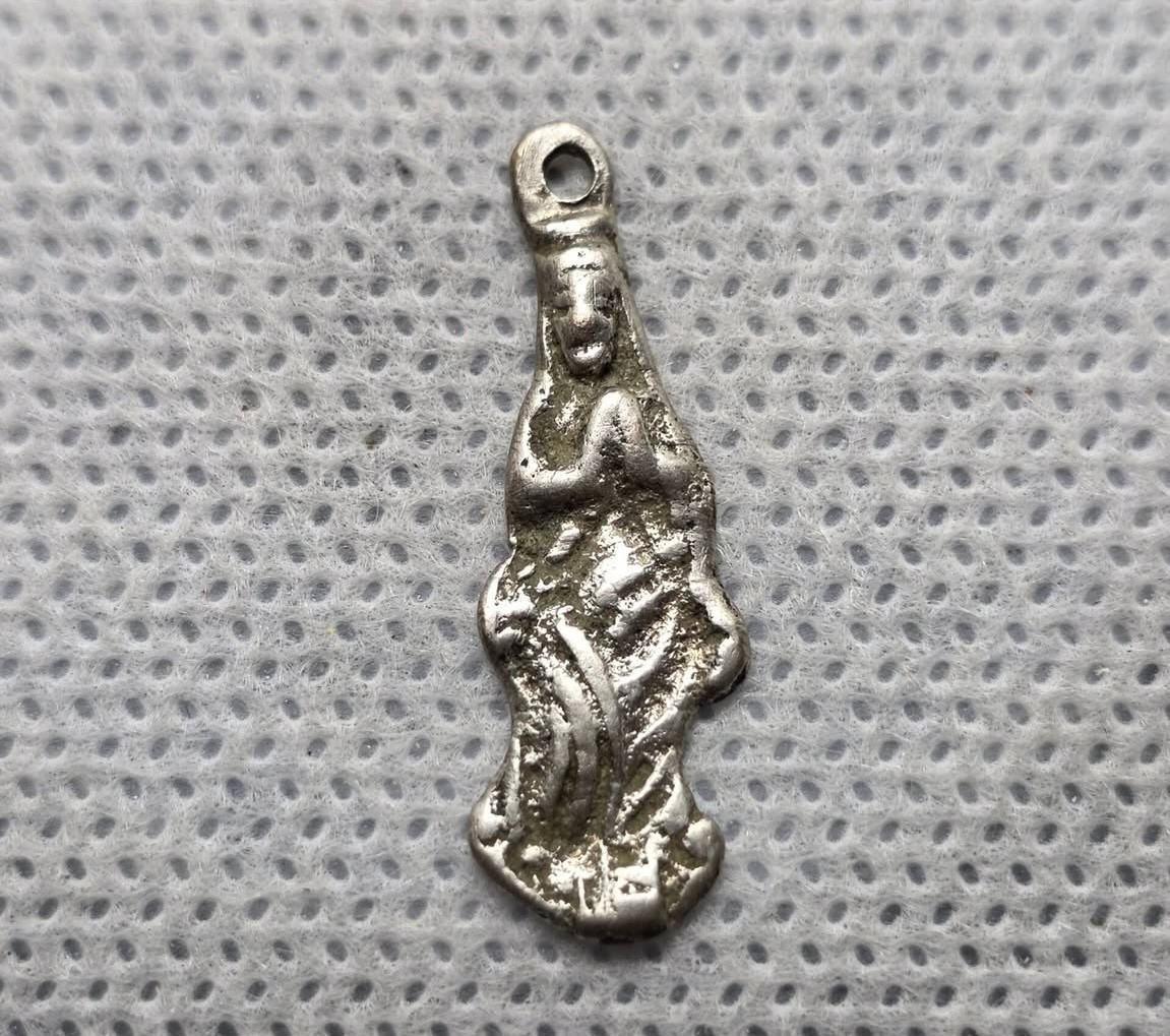 17th Century Mexico Spanish Colonial Dug Religious Catholic Virgin Mary
