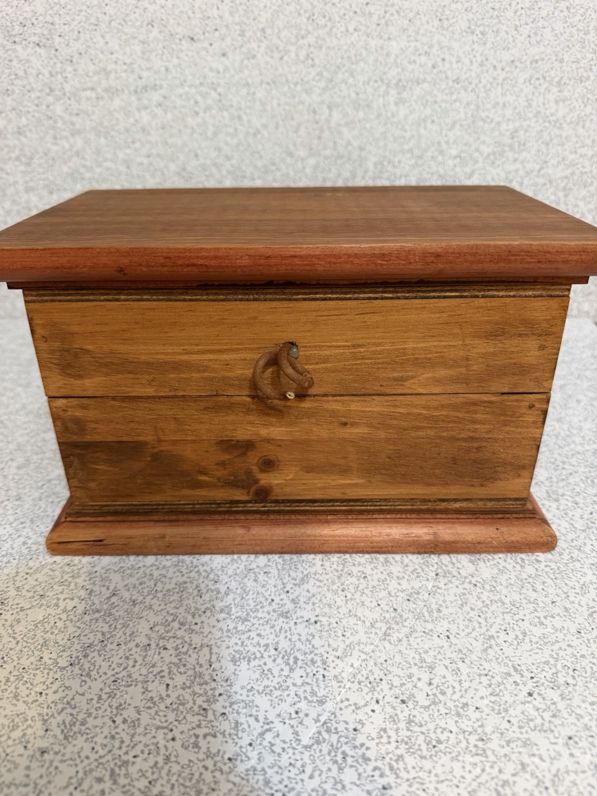 Vintage Wood Box Signed