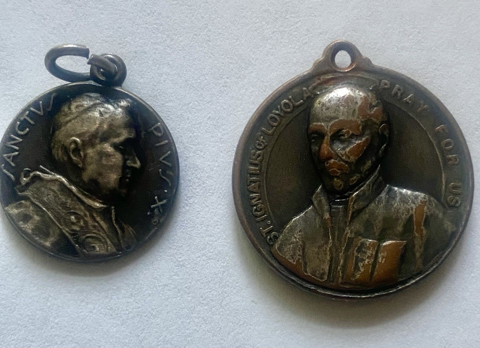 Rare Antique Religious Catholic Medals 
