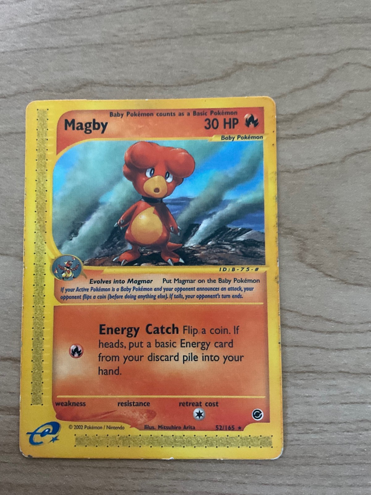 Magby #52 Pokemon Expedition