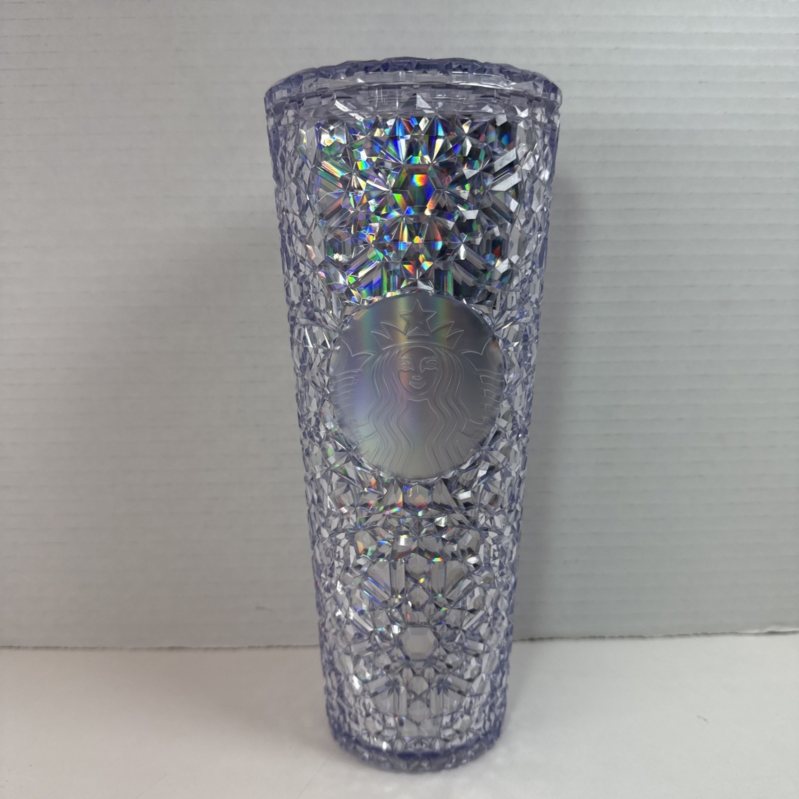 Starbucks Winter 2024 Iridescent Gem Rainbow Venti Tumbler 24 oz NEW Rare