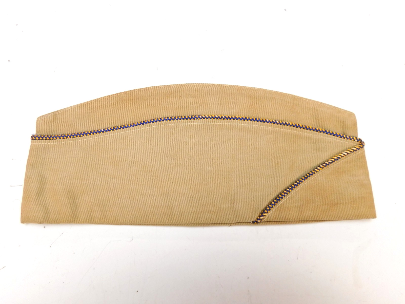 USAAF Overseas Cap Khaki Garrison WWII Summer US Army Air Corps AAF Uniform Hat