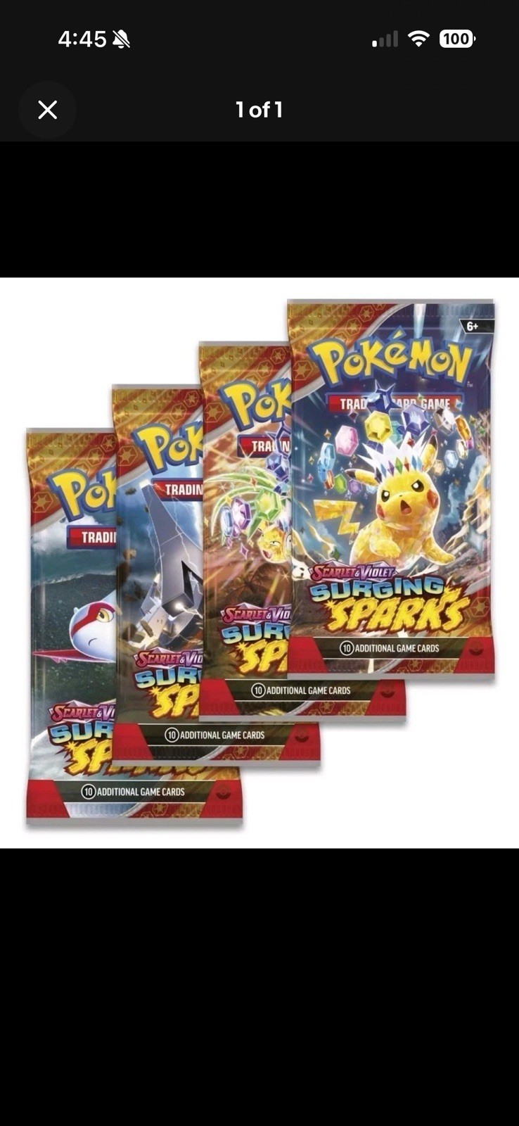 Surging Sparks Booster Pack (36)