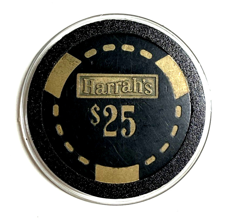 Casino Chip Harrah's $25 Las Vegas-Tropicana Legends Hall of Fame Museum