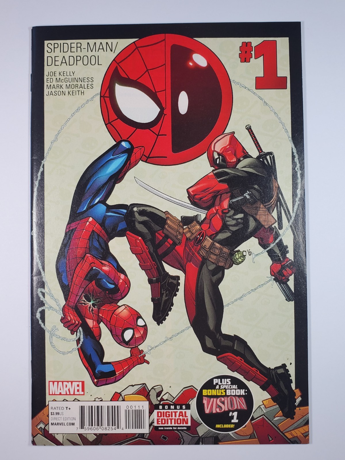 Spider-Man / Deadpool #1 2016 VF Key Issue First Ongoing Series Marvel Comics Spider-Man / Deadpool #1 2016 VF Key Issue First Ongoing Series Marvel Comics