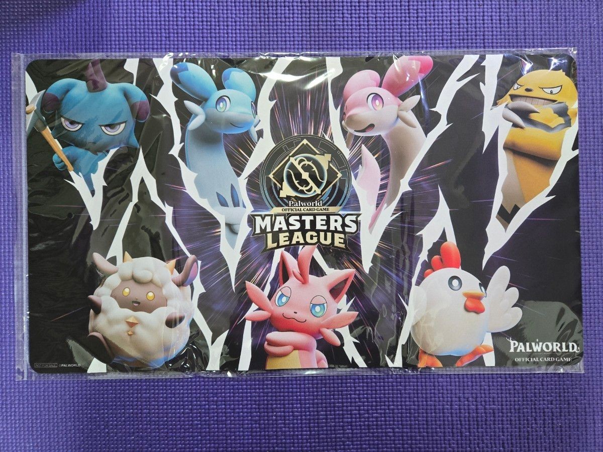 Palworld Playmat Masters League Top 8 Prize Unused