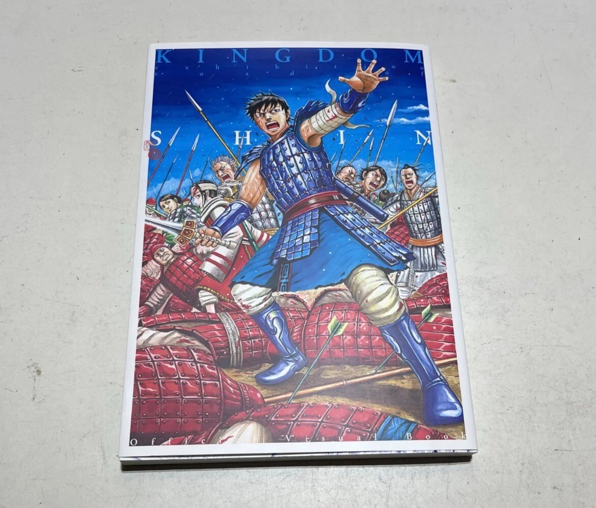 Kingdom Exhibition The Road of Shin Official Visual Book Used From Japan