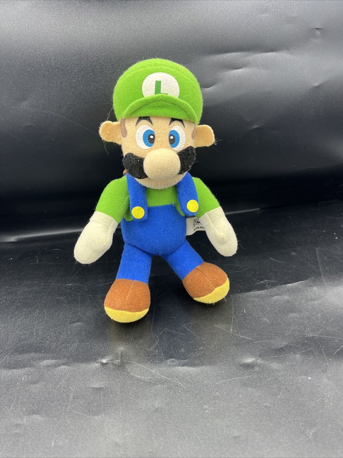 VTG Super Mario Luigi Vintage Plush Toy Doll Toysite 90s Used E8