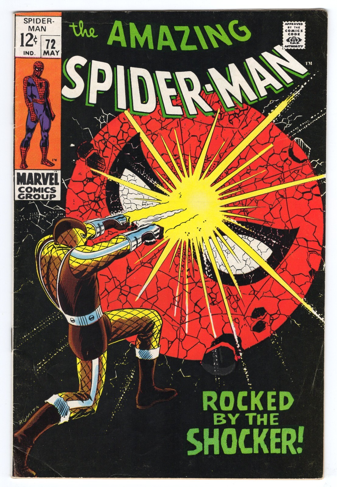 Amazing Spider-Man 72 1969 Marvel Comics VG+ 4.5 2nd App Shocker Gwen Stacy