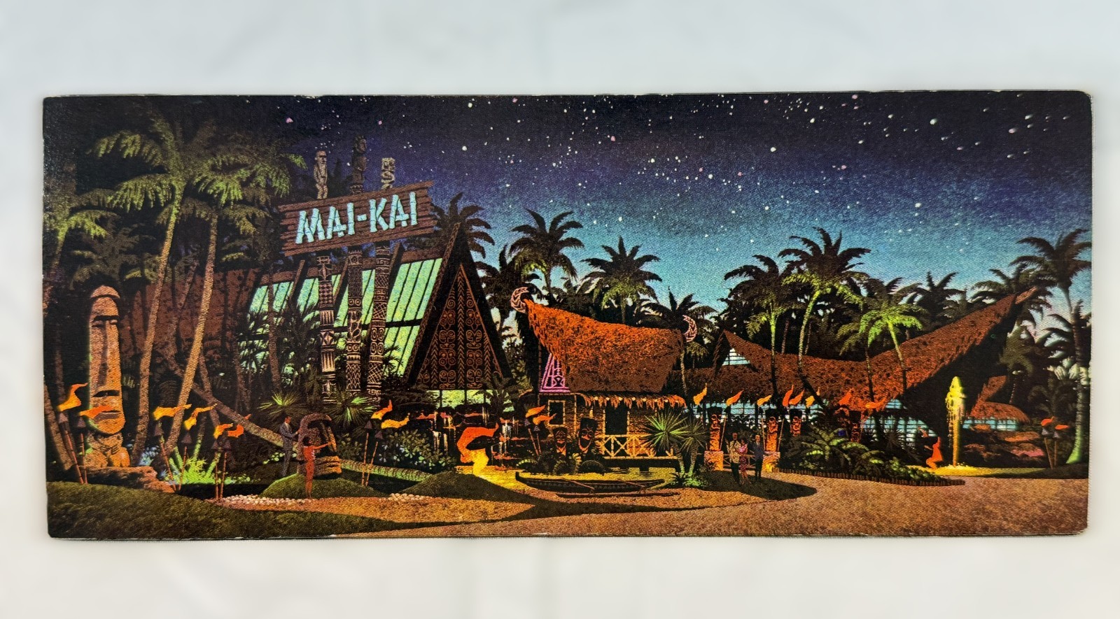 VINTAGE MAI-KAI POLYNESIAN RESTAURANT FORT LAUDERDALE FLORIDA WIDE FORMAT- RARE