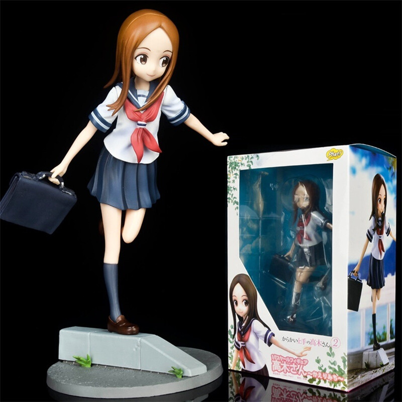 Anime Teasing Master Takagi-san Takagi 1/7 Scale Figure Model Toy Doll Gift 20cm