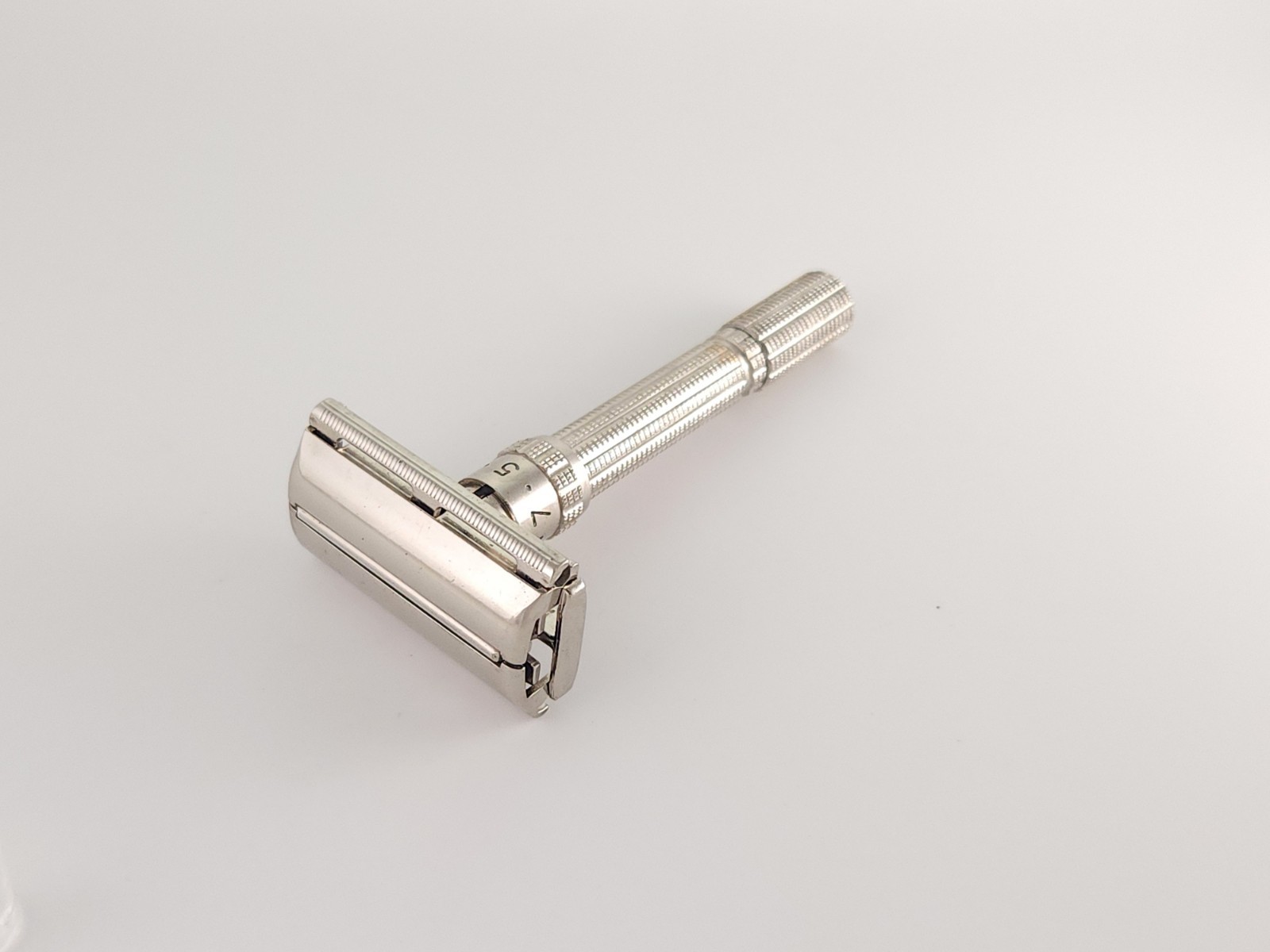 Gillette Slim Adjustable H3 1962 Cleaned Vintage Double Edge Safety Razor