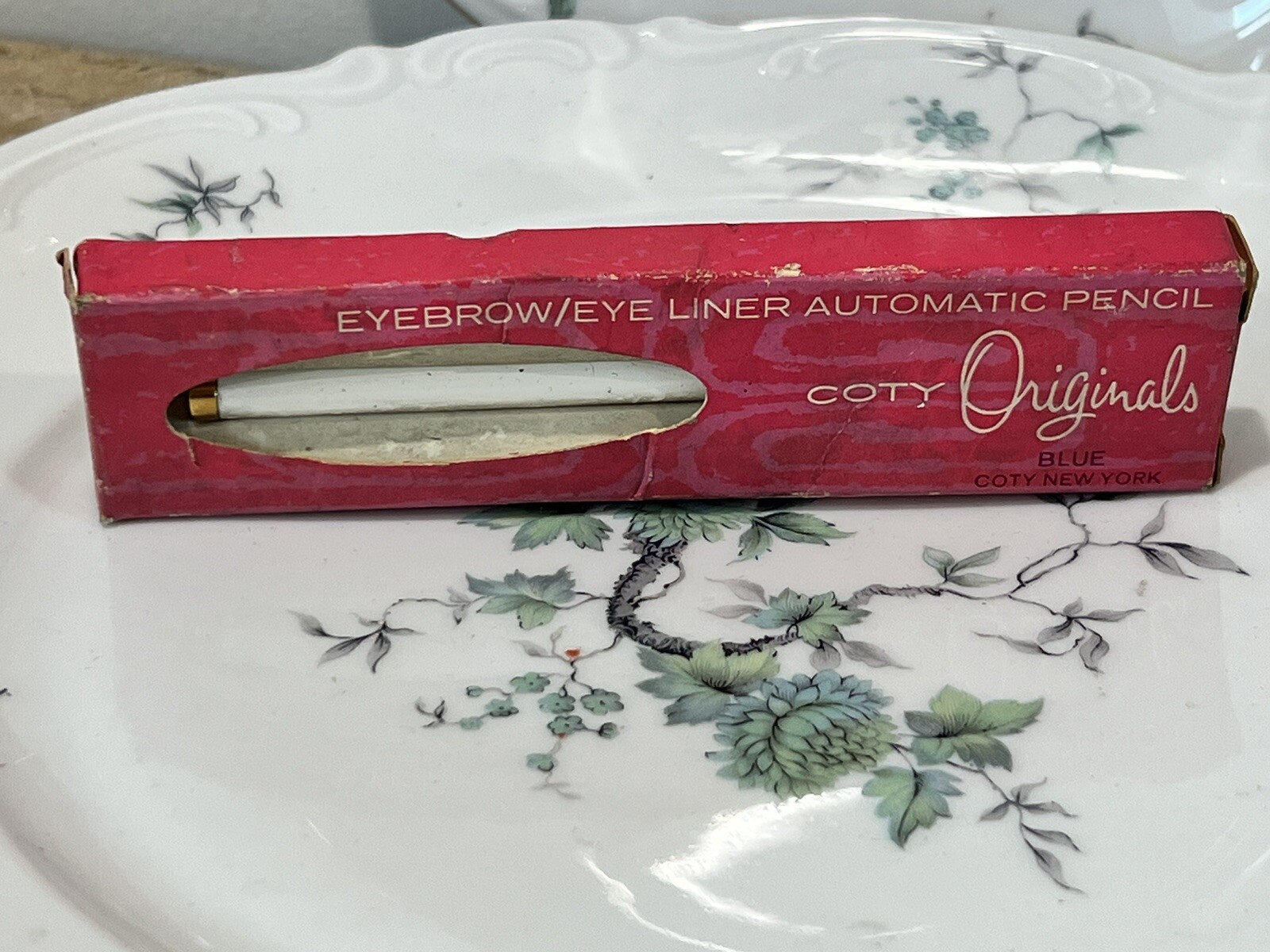 VINTAGE COTY ORIGINALS EYEBROW EYE LINER AUTOMATIC PENCIL NEW BLUE VINTAGE COTY ORIGINALS EYEBROW EYE LINER AUTOMATIC PENCIL NEW BLUE