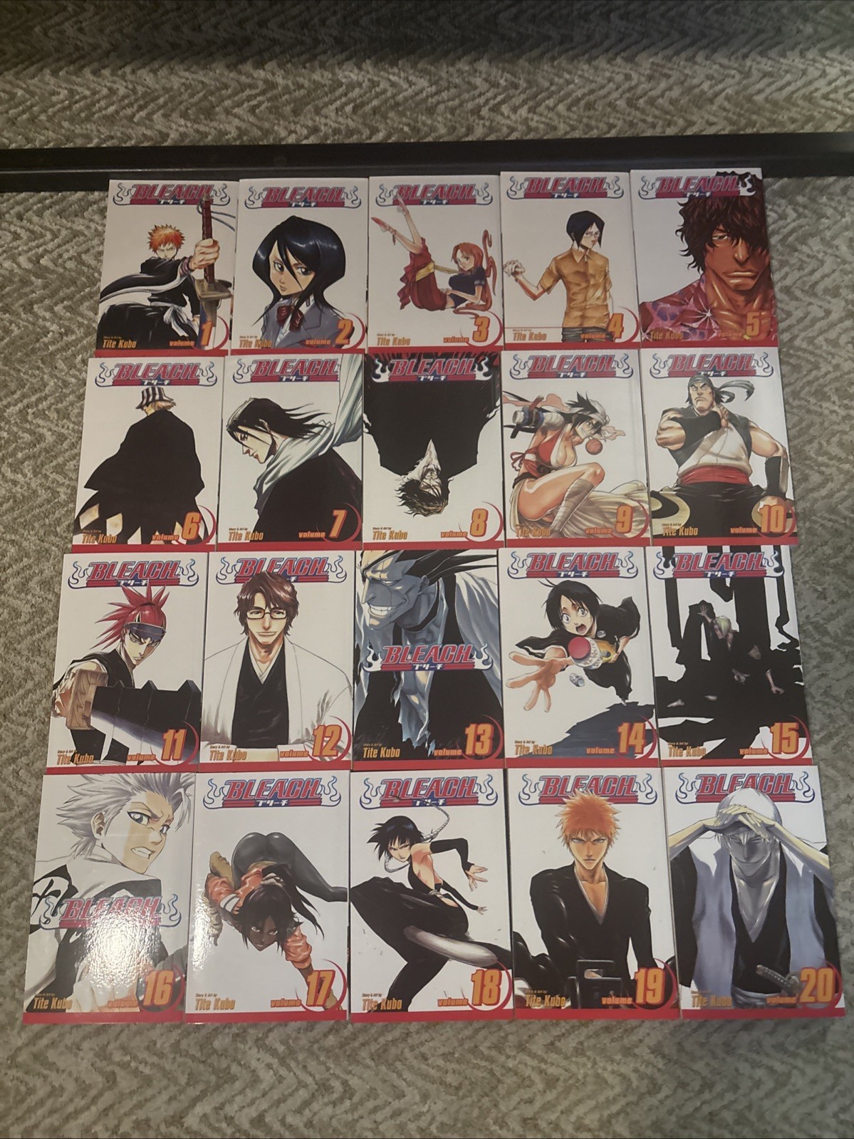 Bleach Volumes 1-20. Used But In Very Good Condition.