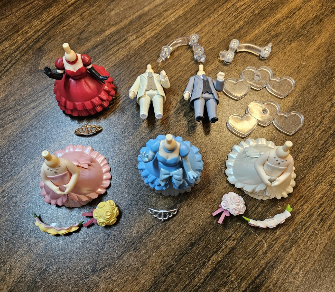 Nendoroid More Dress Up Wedding 6 Pieces Full Set - NO BOX
