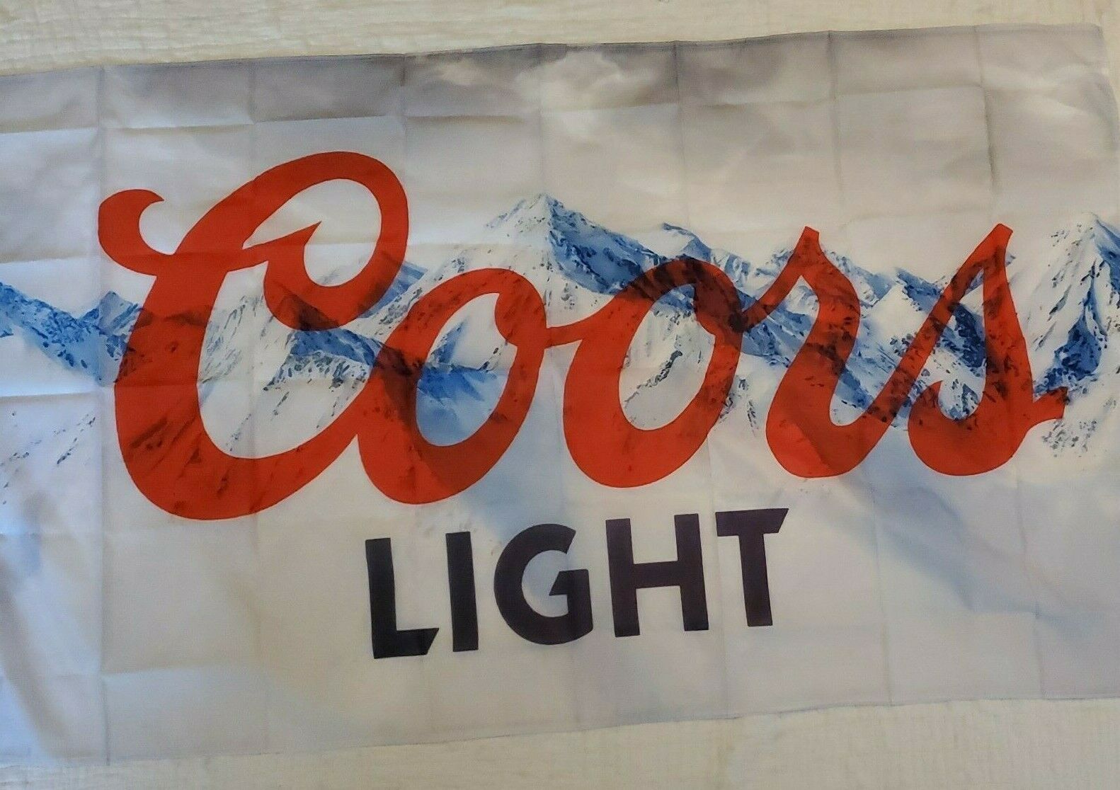 Coors Light Beer Flag Banner 3x5 Feet