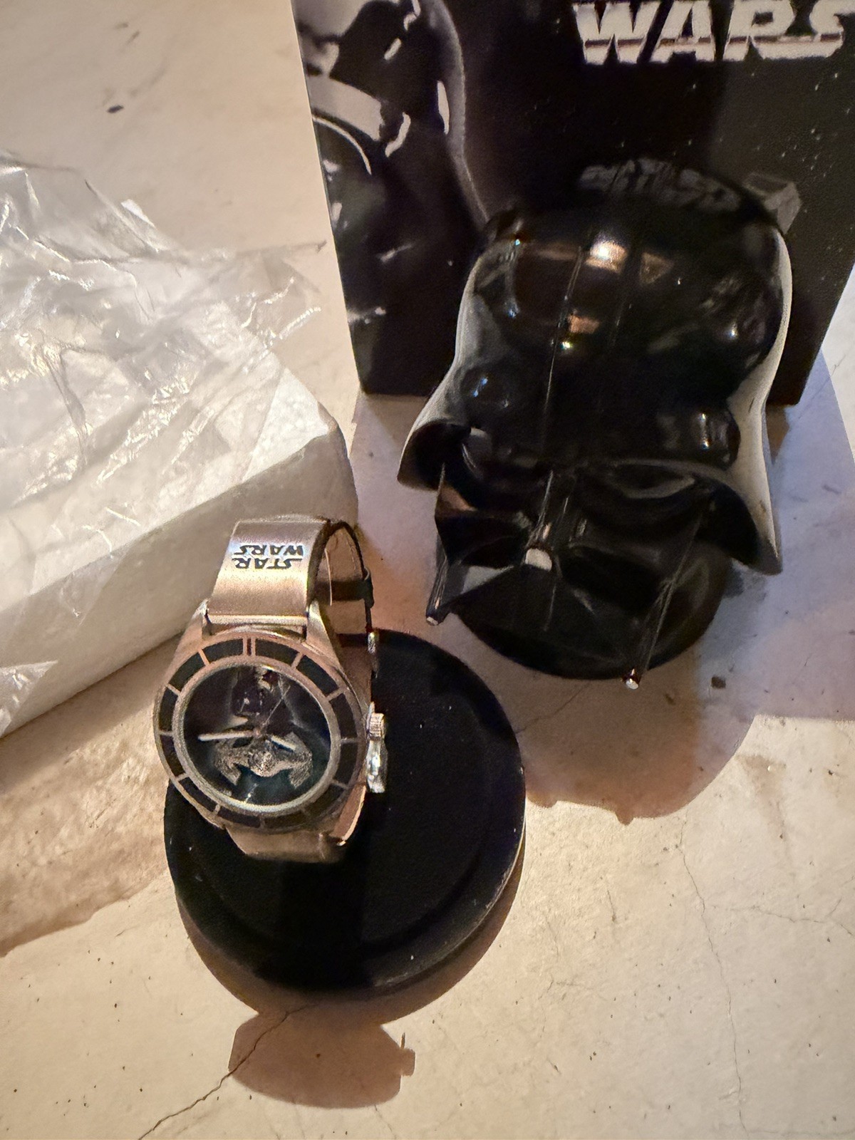 OG 1997 Star Wars Darth Vader Fossil Watch, LTD ED Number 3020/10000, Japan