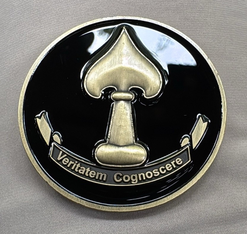 Central Intelligence Agency Special Activities Division Challenge Coin 1.75 inch
