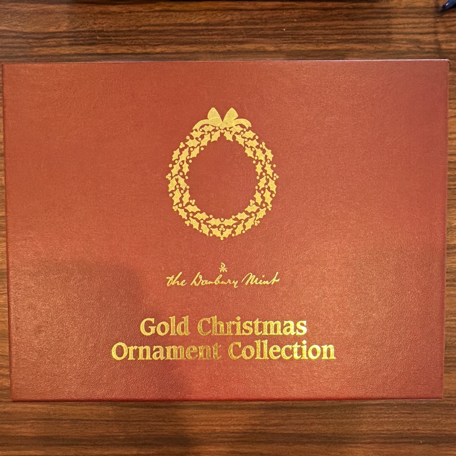 Danbury Mint Gold Christmas Ornament Collection - Gold Christmas Ornament