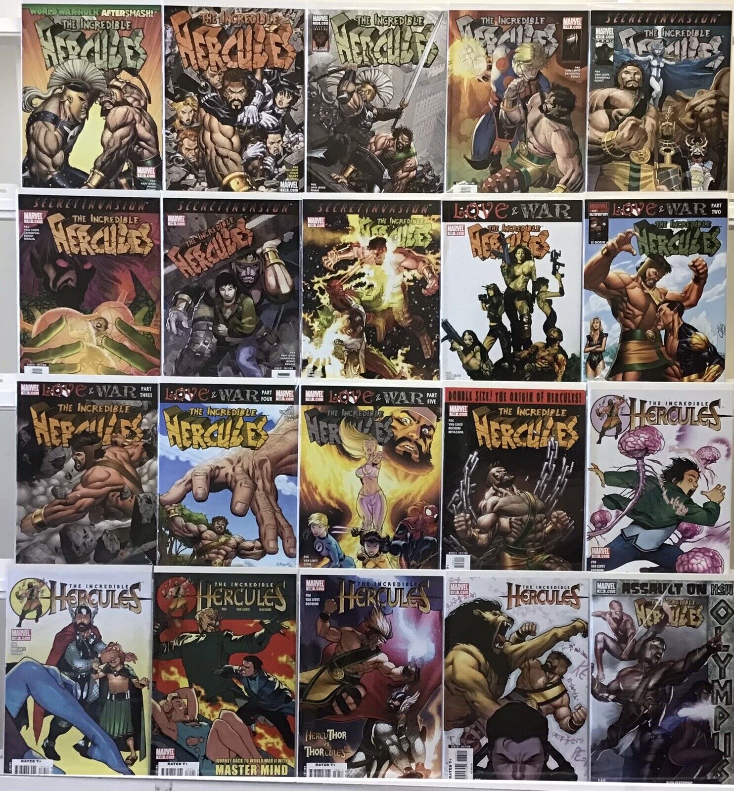 Marvel Comics - Incredible Hercules - Comic Book Lot of 20