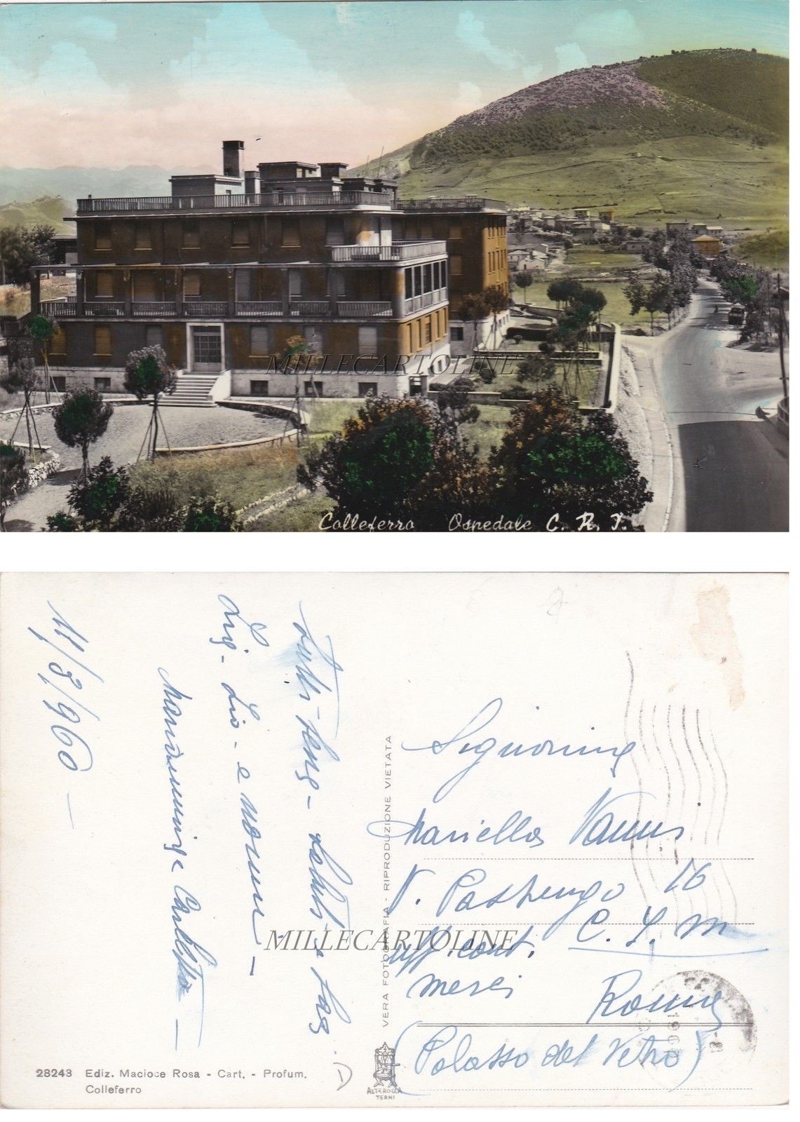 COLLEFERRO: HOSPITAL C.R.I.    1960