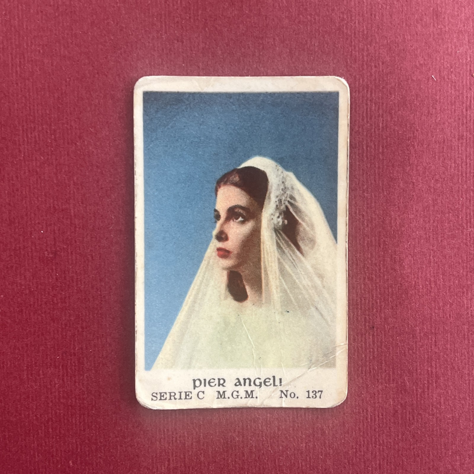 Pier Angeli Dutch Gum #137 Non-Sport Trading Card