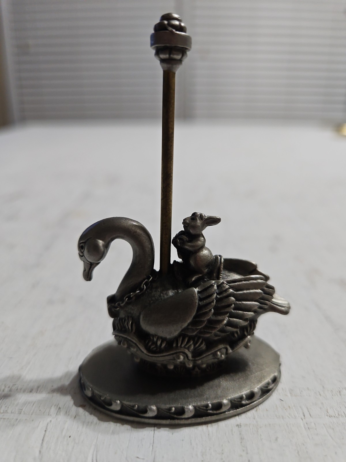 Hudson Pewter Carousel Figurine