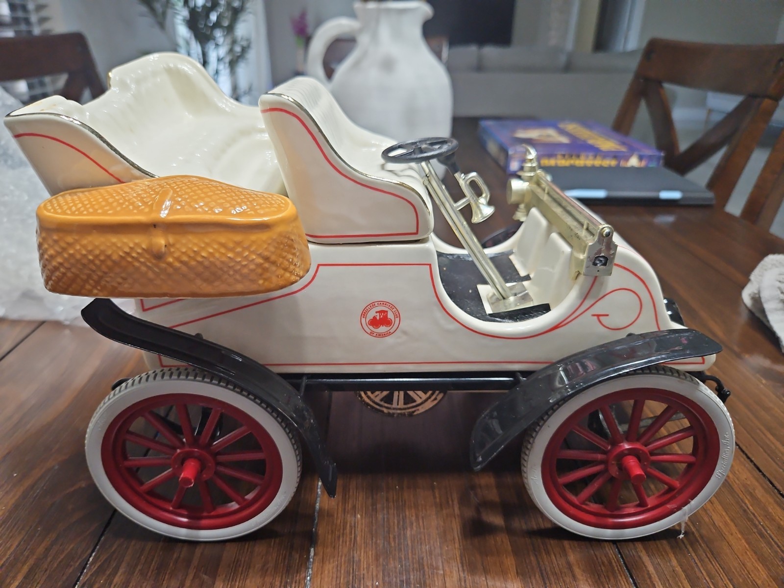  1979 ASI Aristo Craft Amaretto decanter 1903 Cadillac Needs Work 35