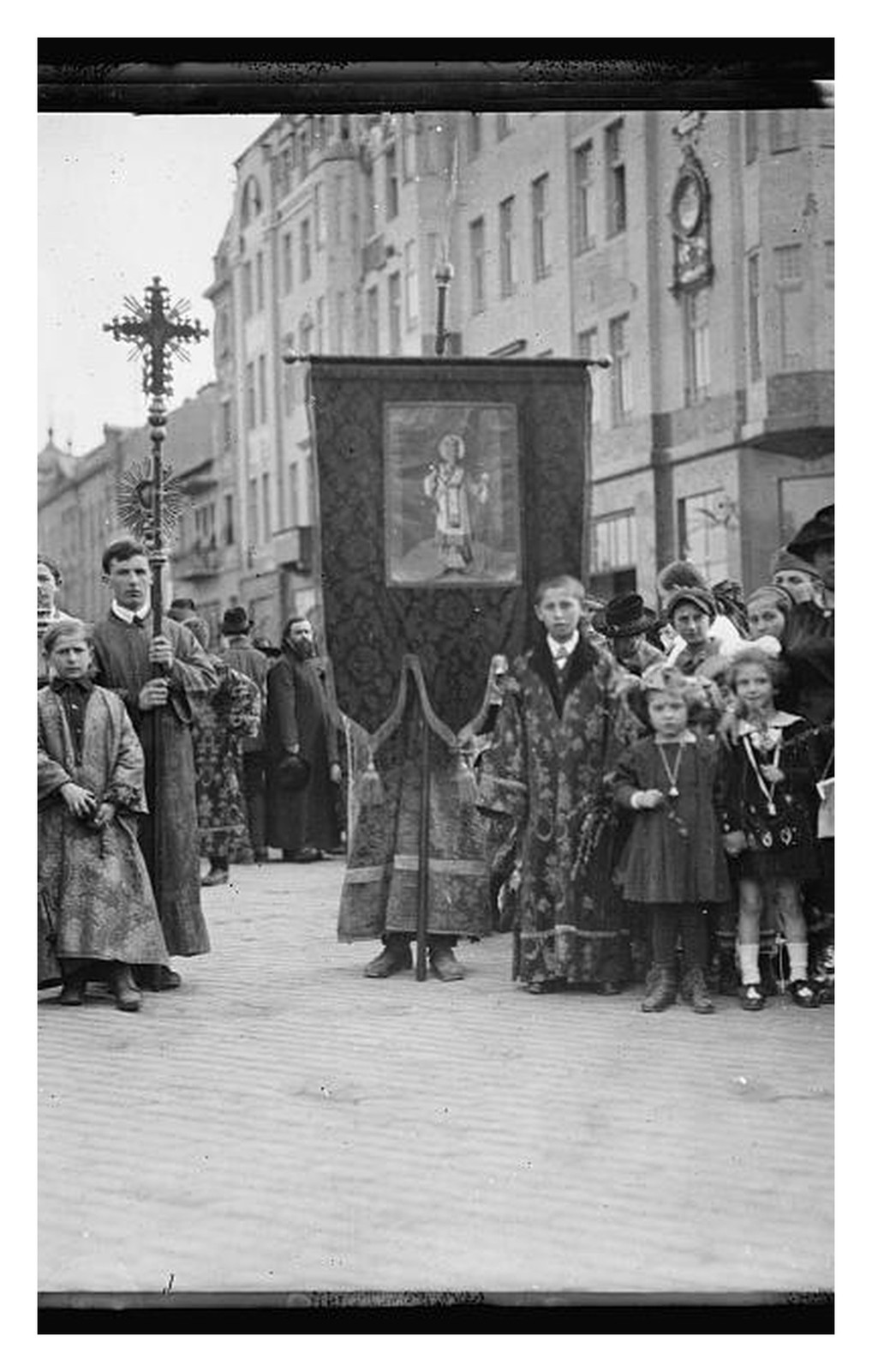Belgrade Serbia Children's Parade Standard Postcard
