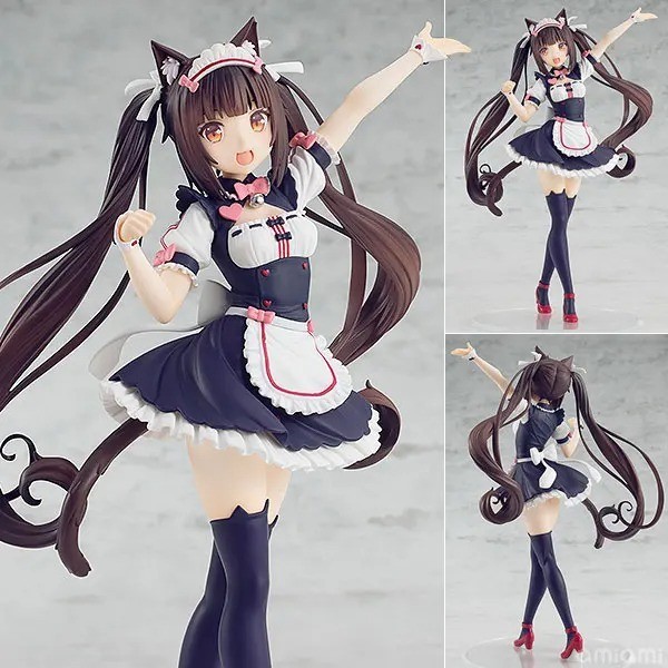 Nekopara Chocola & Vanilla KO Figure Kawaii Desk Ornament Gift