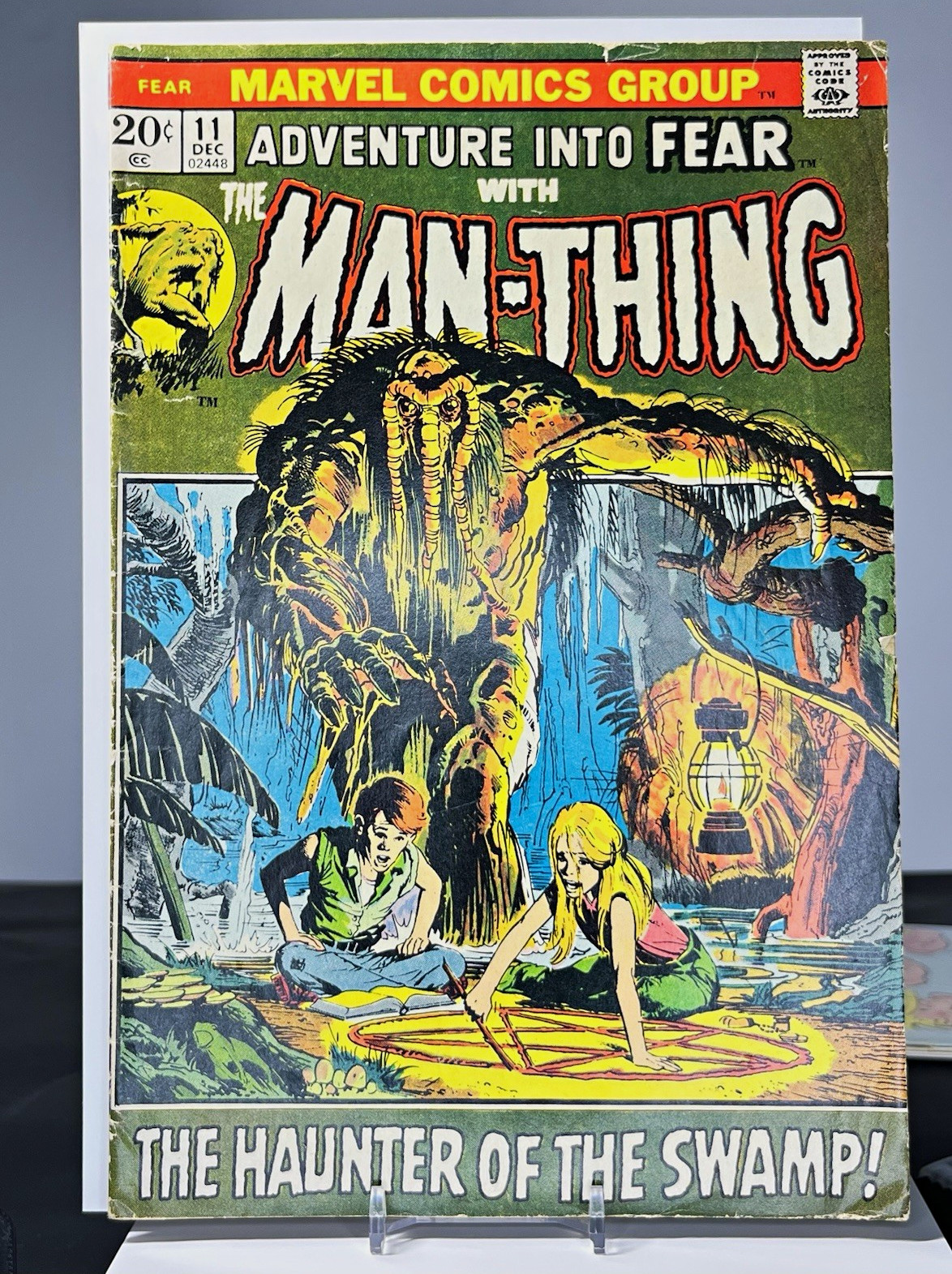 Marvel Adventure Into Fear #11 Man-Thing 1972 Steve Gerber Neal Adams