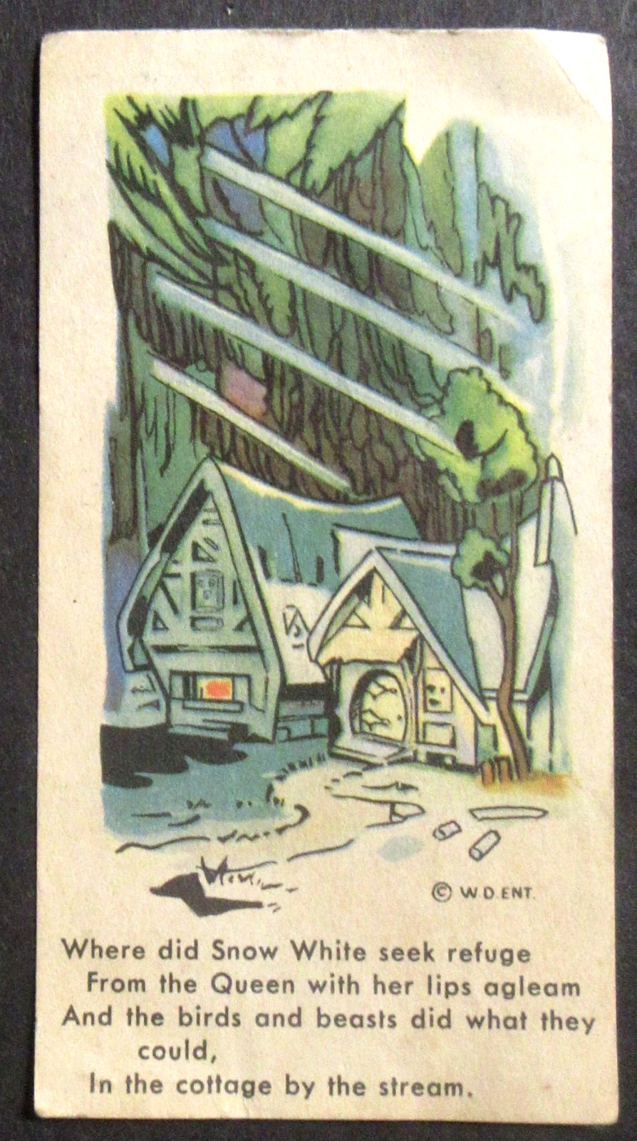 rare 1937 D89 SNOW WHITE BREAD 