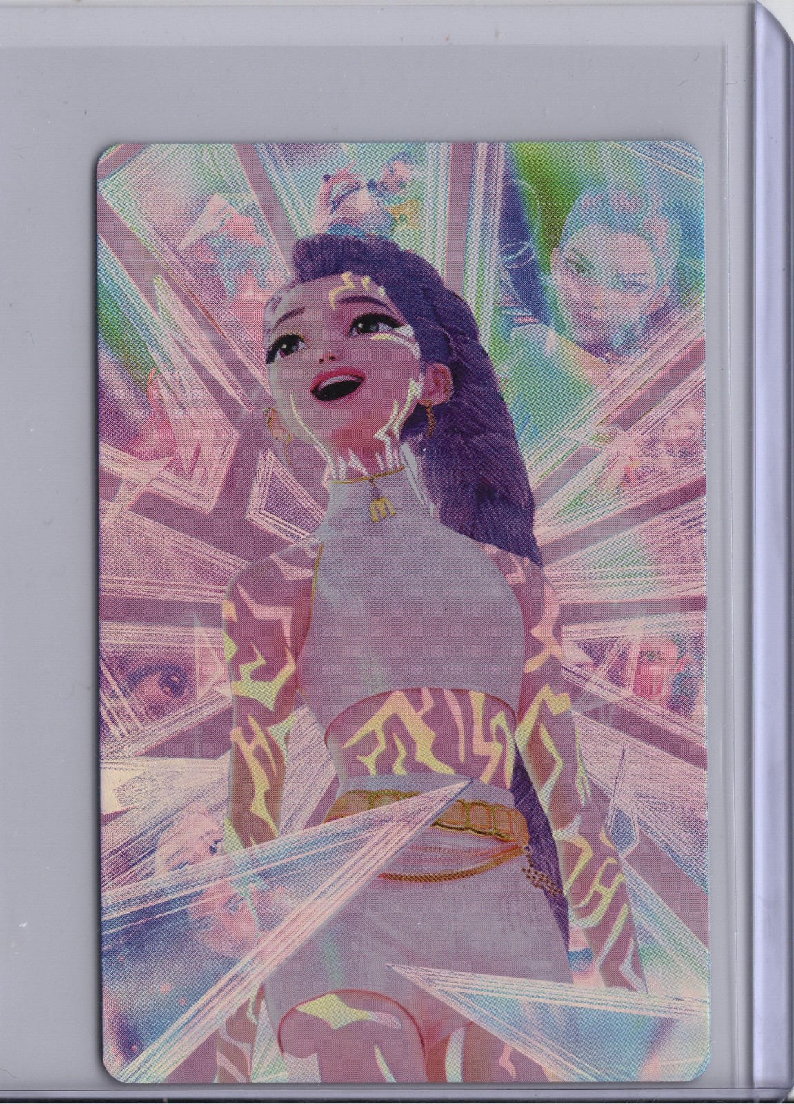 McDonald’s KPOP DEMON HUNTERS Huntrix Meal Rumi Card Holo Triple Star Ultra Rare